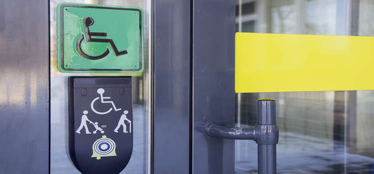 automatic handicap door opener in Loomis