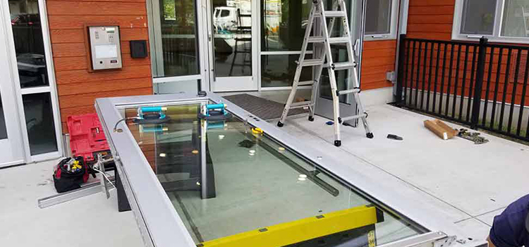 storefront door glass replacement Loomis