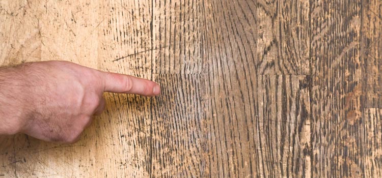 Wood Door Scratch Repair in Loomis